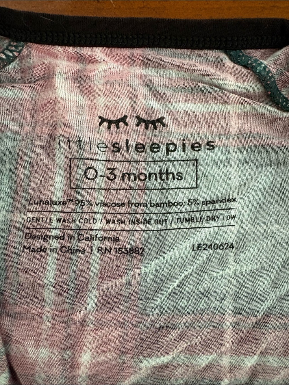 Little Sleepies Fireside Plaid Zippy - Picture 3 of 5